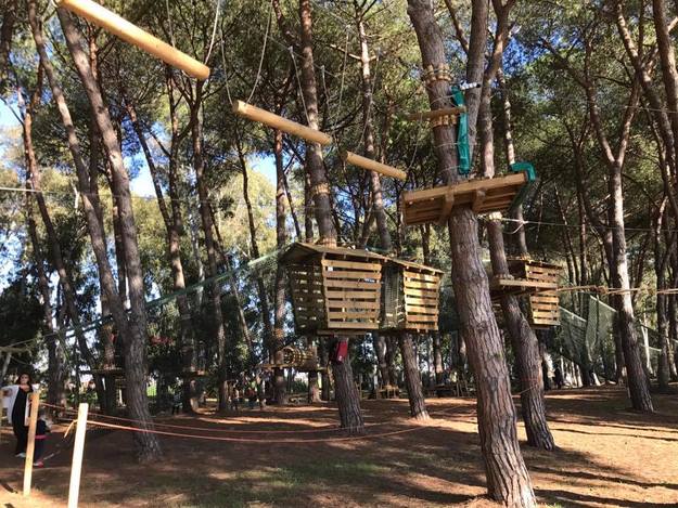 Una foto del parco