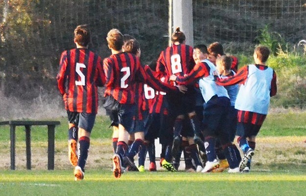 Il Ladispoli esulta ancora,   foto Torrisi