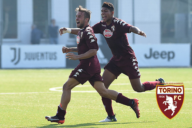 De Angelis esulta dopo il gol alla Juve ©M. DREOSTI