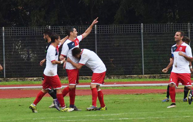 Coia esulta dopo il gol ©Facebook