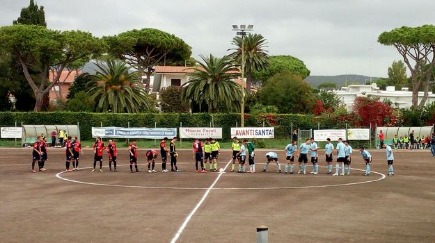 Santa e Fiumicino al calcio d&apos;inizio,    GazReg