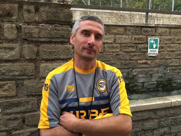 il tecnico dell&apos;Urbetevere, Lorenzo Calabria ©GazReg