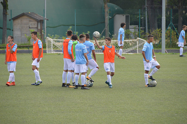 Sfida tutta in salita per l&apos;U15 della Lazio © GazzReg