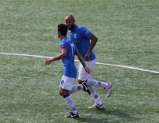 Greco insieme a Mucciarelli (©Audace Savoia)