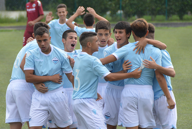 Un&apos;esultanza dell&apos;Under 15 di Rocchi ©GazReg