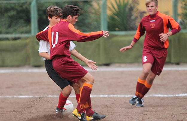 Romulea, Toticchi in azione al Moscarelli contro il Real ©De Cesaris