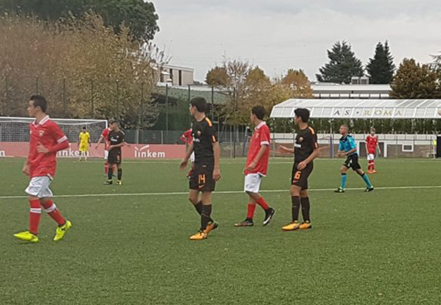 Perugia, uno scatto del match con la Roma (©Facebook)