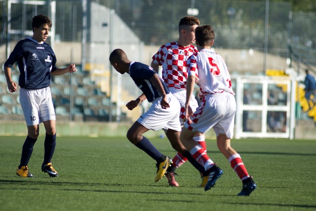 Scontro di gioco tra Ciampino e Giardinetti (©Natarelli)