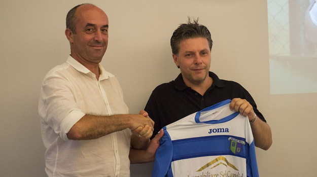 Angelo Frigerio e mister Canarecci (©Rao)