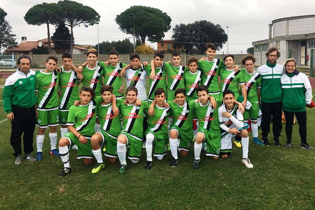 I Giovanissimi Regionali del DLF Civitavecchia di mister Midei