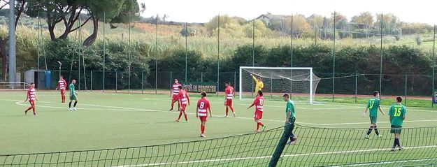 Cerveteri e Atletico in azione,    GazReg
