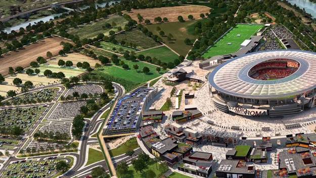 Il progetto dello Stadio della Roma