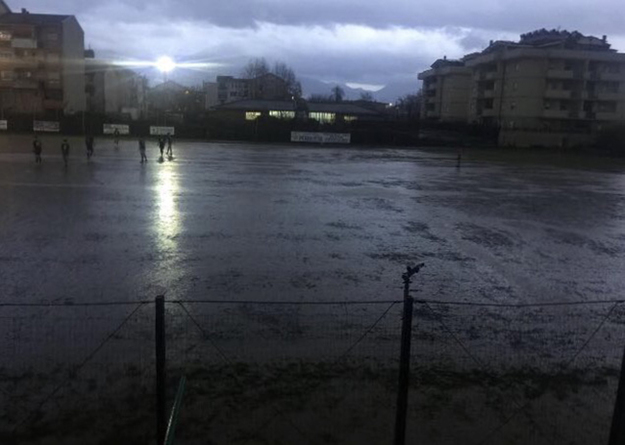 Un&apos;immagine della gara di ieri