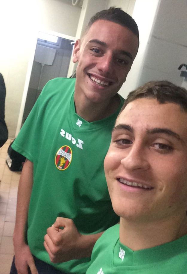 Veneziani e Rodi con la maglia della Ternana