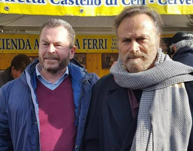 Franco Nero durante la festa