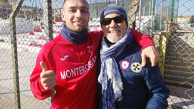 Renan Pippi e Luciano Capponi si salutano