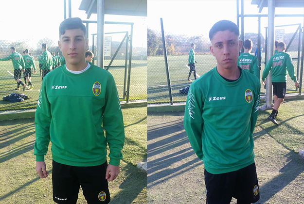 Macrì e Zambrini con la maglia della Ternana
