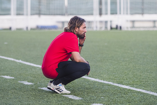 Testa, tecnico della Totti Soccer School  (©Shotsport)