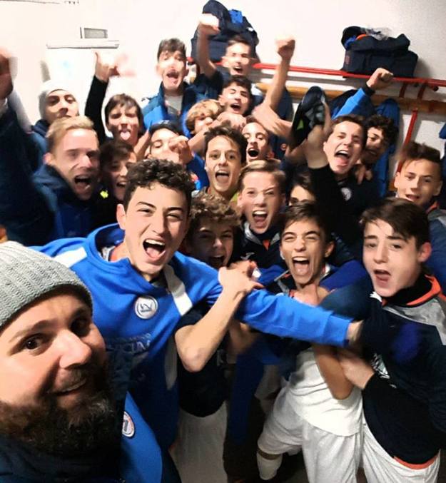 La gioia dopo il Savio (FotoFB/Dabliu)