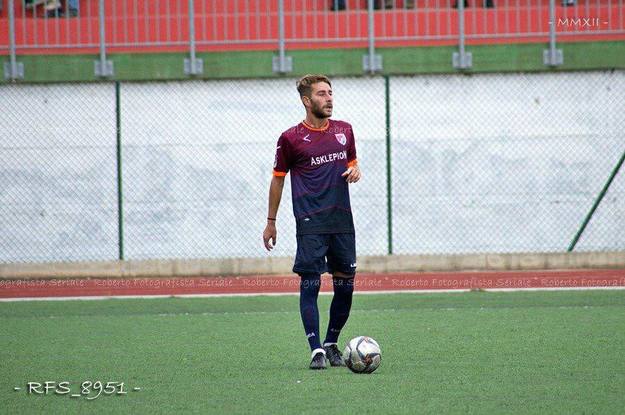 Simone Milani, attaccante della Lupa Roma