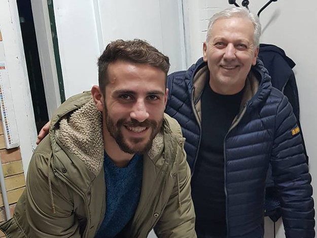 Davide Ialongo e il presidente @MonteSanBiagio