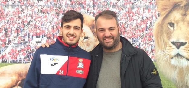 Francesco Botti ed il dg del City Moroncelli