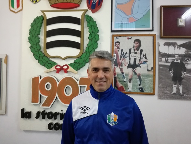 IVicovaro, l&apos;allenatore Francesco Vicalvi ©GazReg
