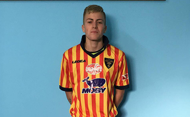 il giovane Felici, qui in maglia giallorossa