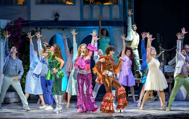 Un momento del Musical