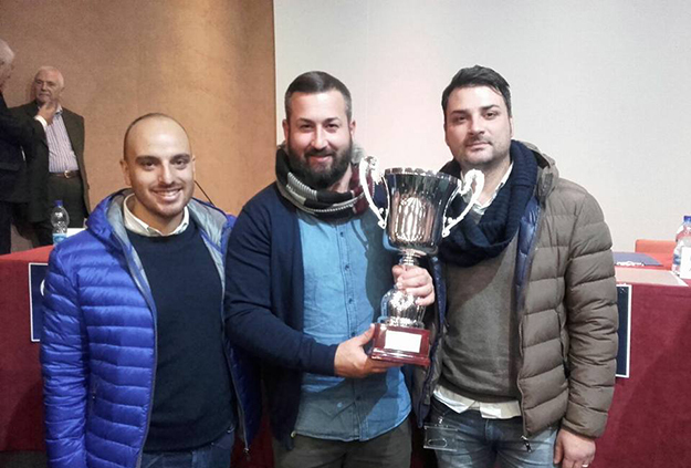 Da sinistra: Galante, Tomassi, Morandi (foto facebook)
