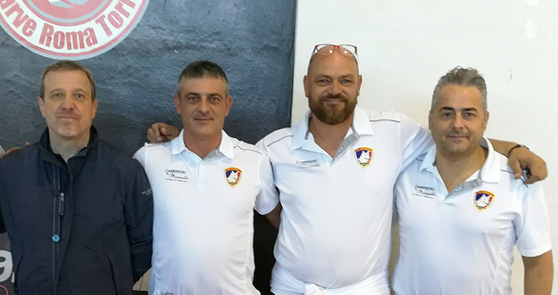 Lo staff rossoblu
