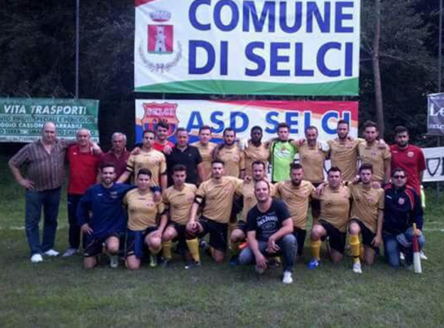 Selci, foto di squadra