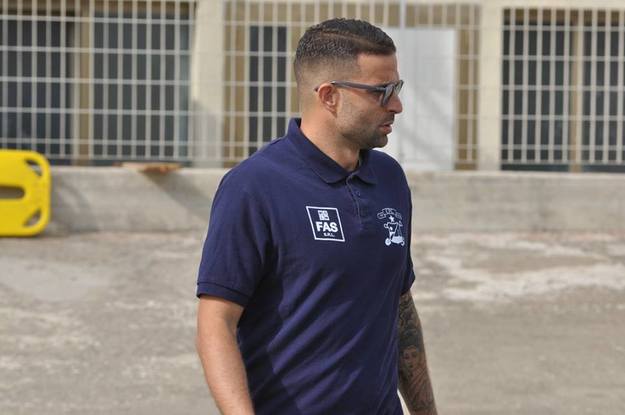 Manuele Blasi in uno scatto di Alessio De Luca