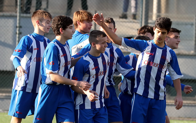I Giovanissimi Regionali della Spes Artiglio sono in testa nel Girone B: 4-0 nel big match con la CSS Tivoli ©Lori