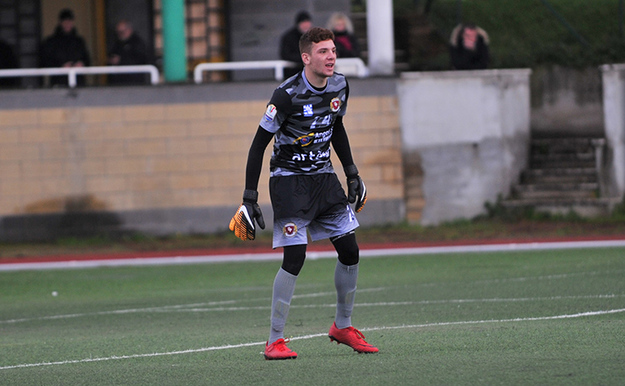 Savioli, il giovane portiere dell&apos;Unipomezia campione ©Del Gobbo