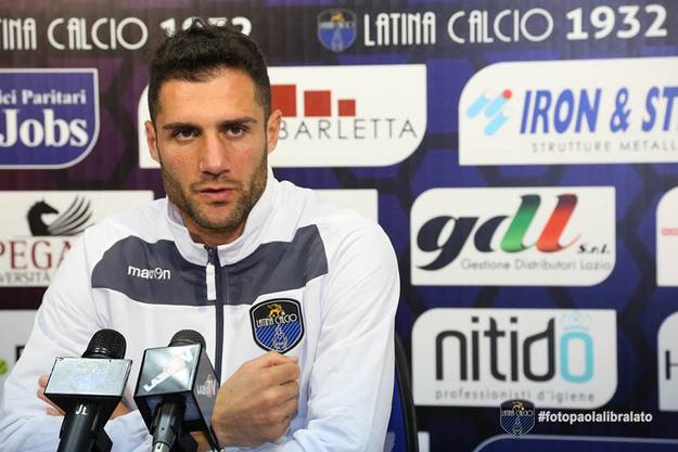 Pasquale Iadaresta, bomber del Latina (Ph. Paola Libralato)