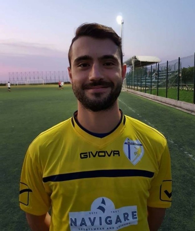 Il capitano della Nuova Virtus: Francesco Migliari