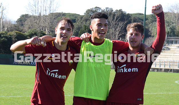 Alessio Riccardi, David Bouah e Andrea Marcucci dopo il match con la Juve ©FOTO STEFANIA TORRISI