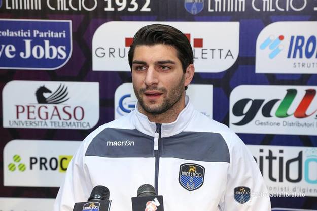 Loris Palazzo, attaccante del Latina