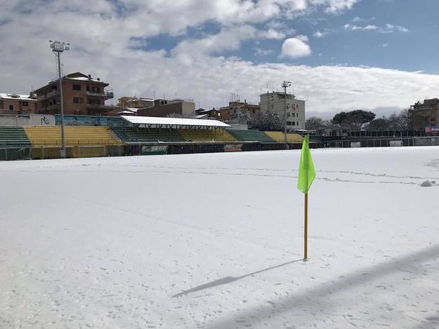 Il Castelli, campo da gioco della Pro Calcio Tor Sapienza