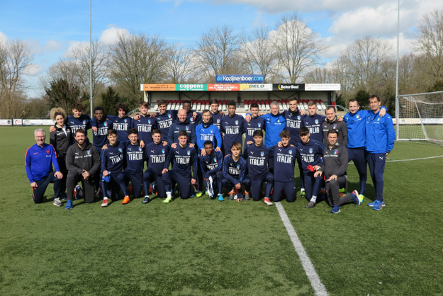 La Nazionale Under 17 di Carmine Nunziata ©figc.it