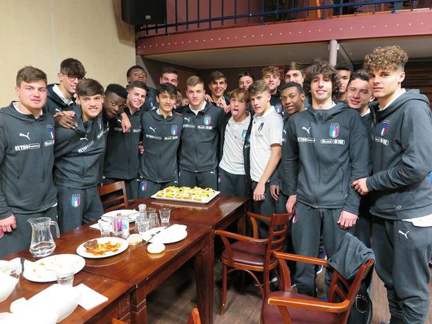Armini festeggia nel migliore dei modi il suo compleanno ©figc.it