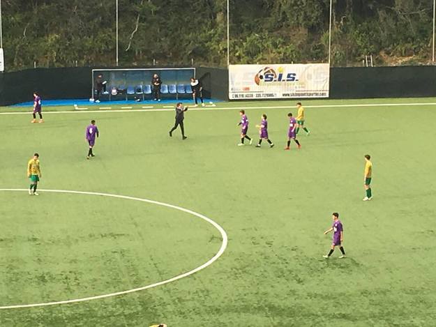 Boreale, la festa dopo il gol del 2-1
