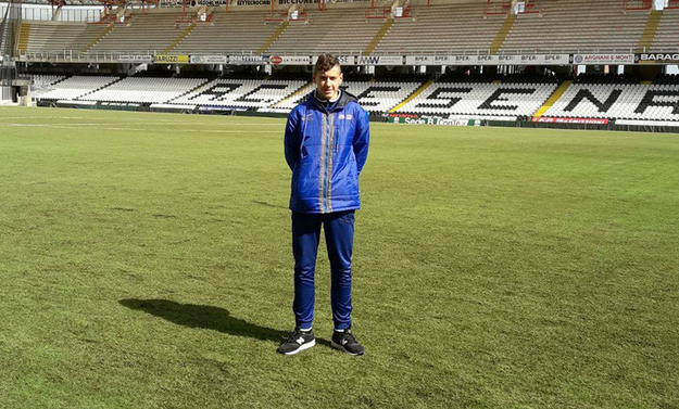 Vilardi in prova al Cesena ©Facebook/Savio