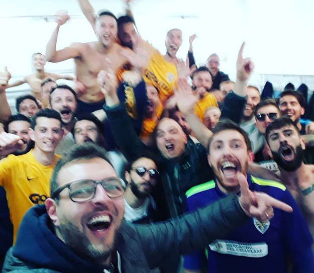 Selfie vittoria ©Castrum Monterotondo Facebook