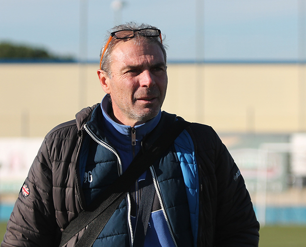 Del Prete tecnico della Polisportiva Carso foto © De Cesaris