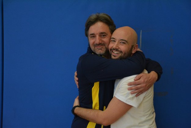 il dg Mestichella e Alessio Vinci