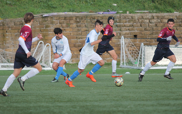Aspri, suo il gol dell&apos;1-1 © De Cesaris