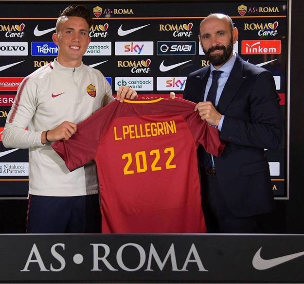 Roma, c&apos;è il rinnovo di Luca Pellegrini ©asroma.it