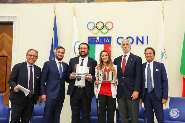 La premiazione ©facebook divisione calcio a cinque